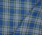 Blue-Green-Multi Moygashel Washed Plaid Irish Linen Woven Fabric By the Yard